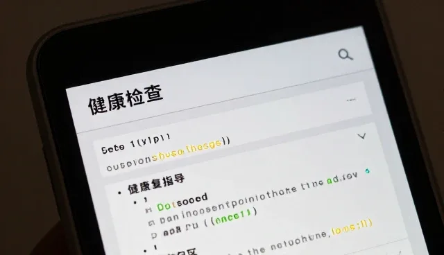 峰值运行视角下的慢病管理服务健康检查